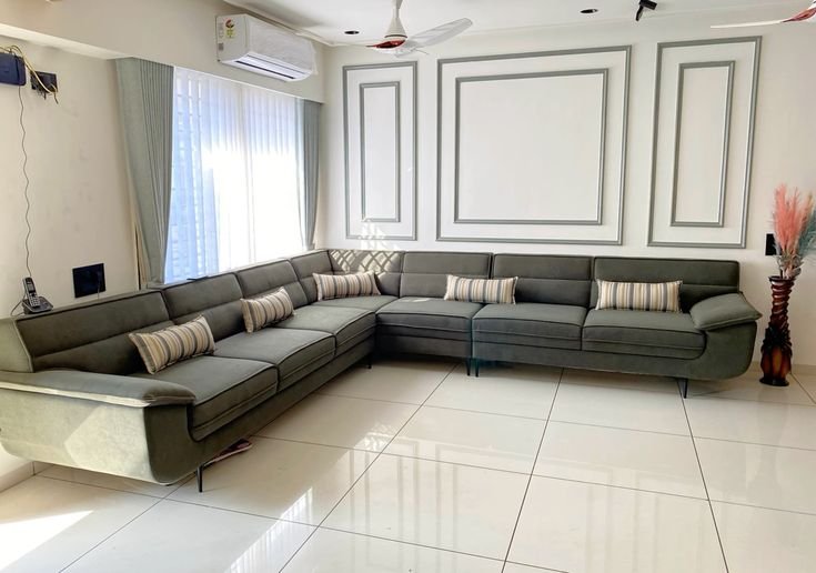 Luxe corner sofa
